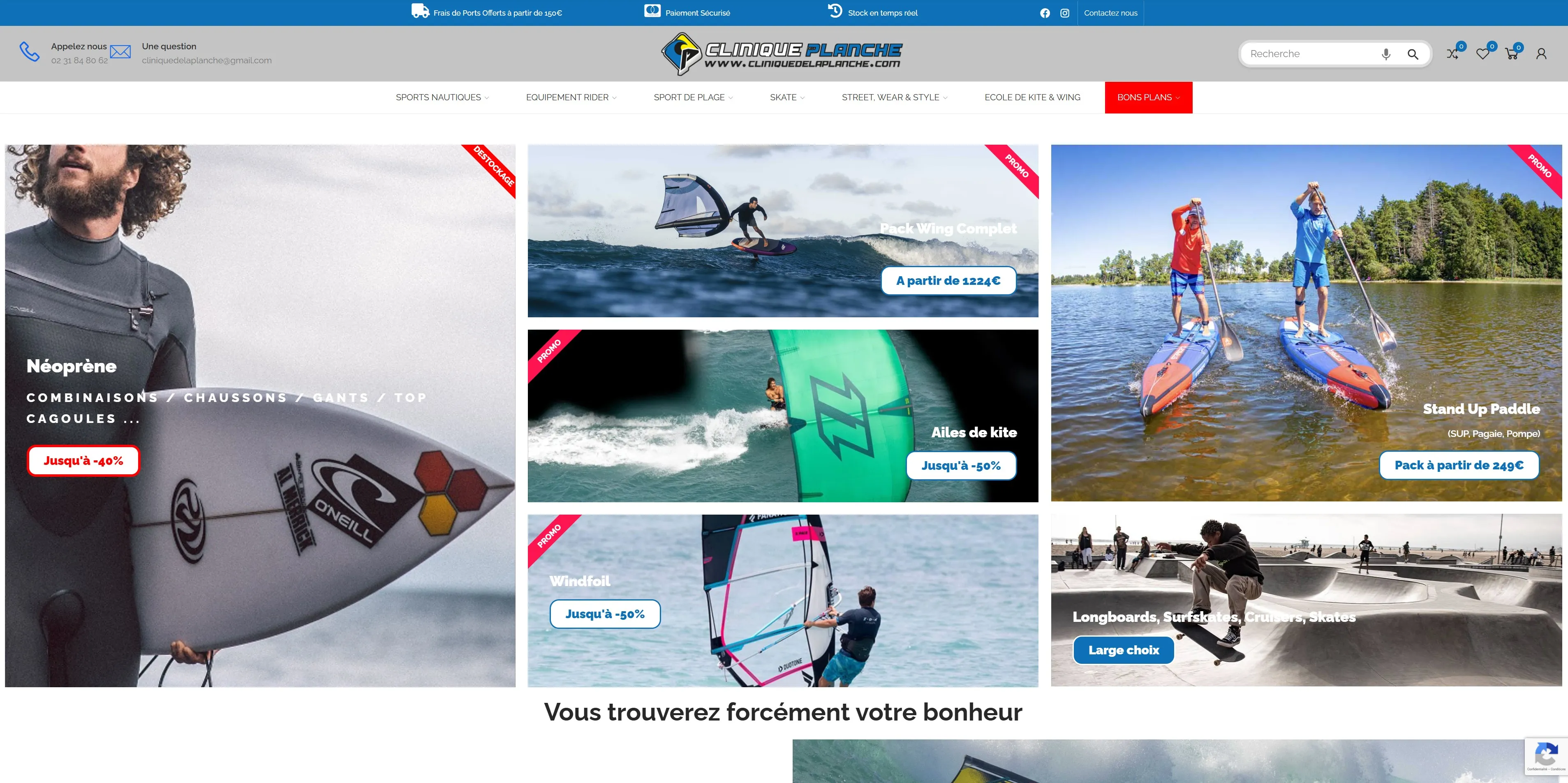 Clinique de la planche